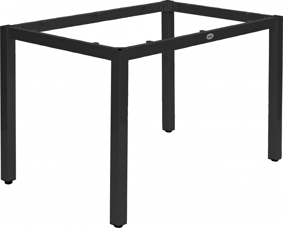 Tischuntergestell LINA für 80x80 cm Platten schwarz